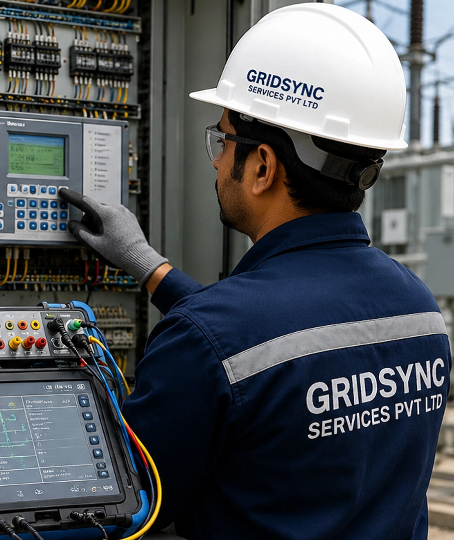 protection-relay testing and commissioning
